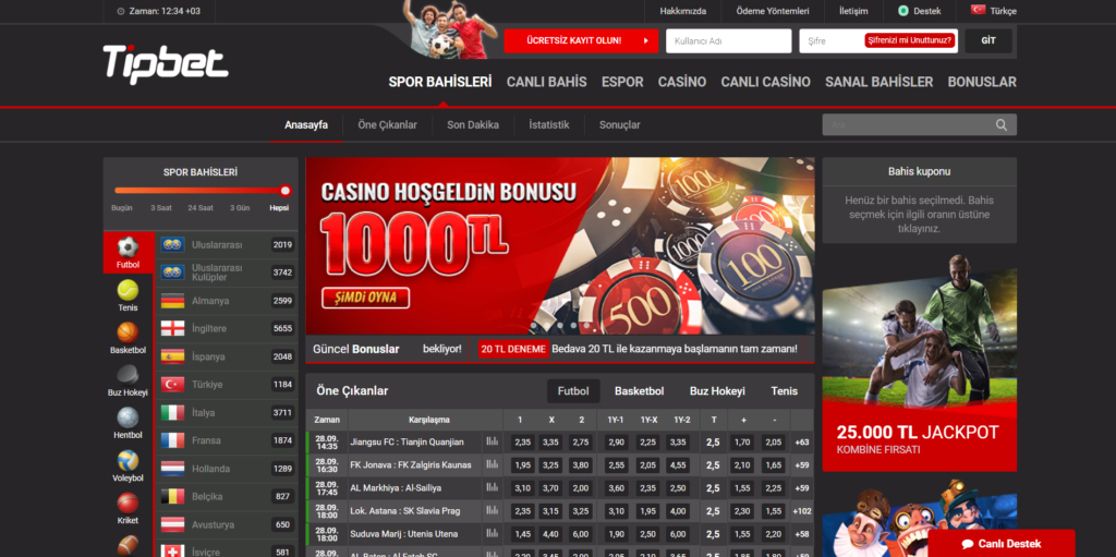 Tipbet Yenilendi